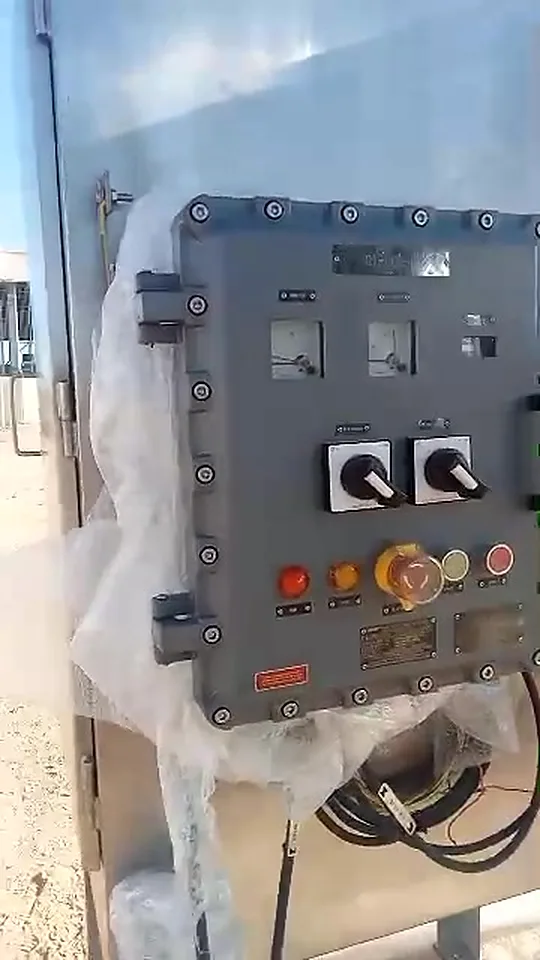 Explosion-proof control box, ATEX execution