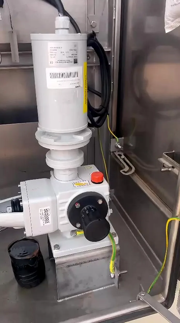 Metering pump in an injection skid